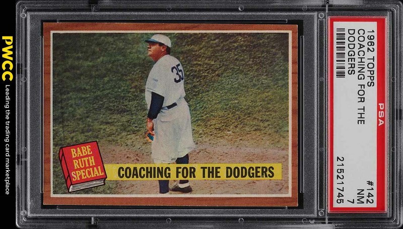 babe ruth jersey card